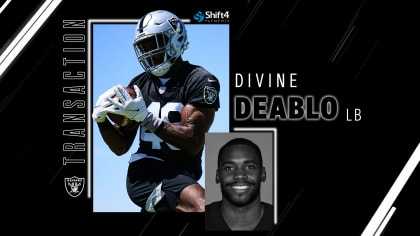 Divine Deablo Las Vegas Raiders Women's Black Name & Number Logo