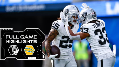 raiders & chargers game