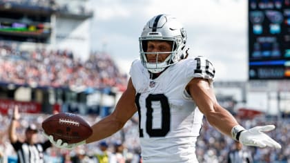 Raiders come up short in Nashville, Mack Hollins has a career Sunday