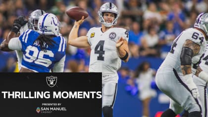 Indianapolis Colts lose to Las Vegas Raiders, 23-20: Everything we know