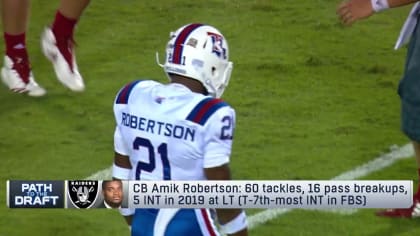 Thibodaux native Amik Robertson gets drafted by Raiders