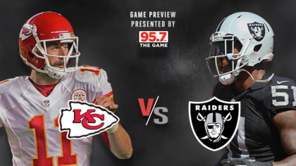 NFL announces Chiefs second matchup with the Raiders for Saturday