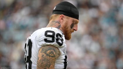 Raiders DE Maxx Crosby to take field tonight as a team Captain for