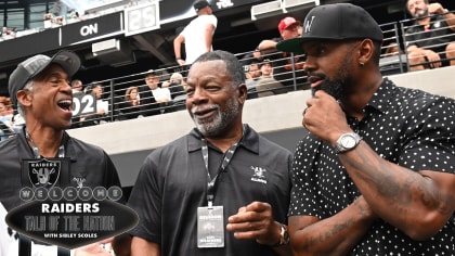 Ice Cube On Raiders Sideline