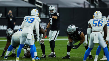 Raiders Week 15 matchup vs. Chargers on TNF