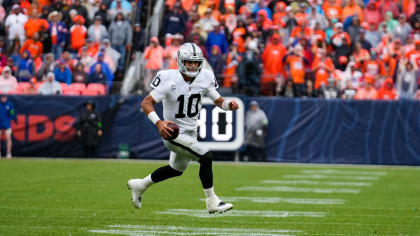 Raiders 2023 Week 1 Highlights vs. Broncos  Tight end Austin Hooper makes  clutch 20-yard catch vs. Denver Broncos