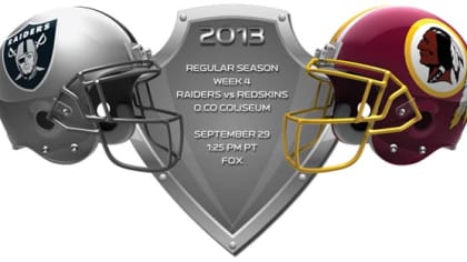 Redskins Live Game Blog: NFL Week 3 vs. Oakland Raiders