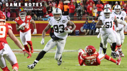 Game Notes: Oakland Raiders 24, Chicago Bears 21