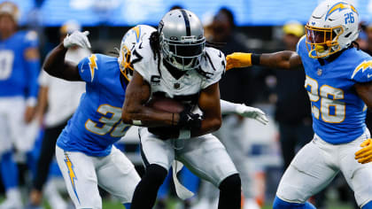 Raiders vs Chargers final score: Charles Woodson gets long fond farewell,  Raiders win 23-20 in OT - Silver And Black Pride