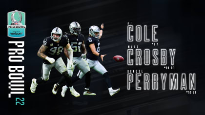 AJ Cole named Raiders' nominee for Walter Payton NFL Man of the