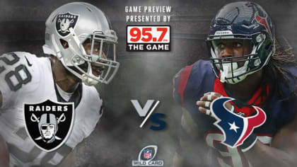 2017 NFL Playoff Picks: Oakland Raiders Vs. Houston Texans Wild