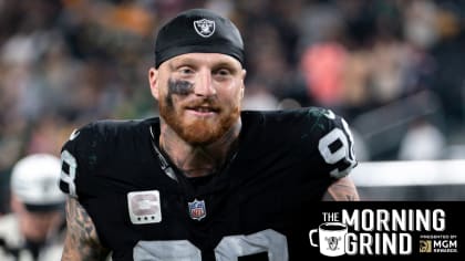 Maxx Crosby on baby watch as Raiders prepare for Chiefs