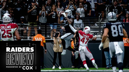 Raiders vs. Cardinals - Game Coverage and Highlights - September