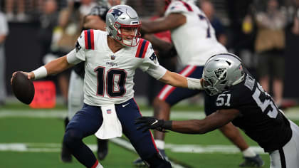 Las Vegas Raiders defensive end Malcolm Koonce (51) plays against the New  England Patriots during an NFL preseason football game, Friday, Aug. 26,  2022, in Las Vegas. (AP Photo/John Locher Stock Photo - Alamy