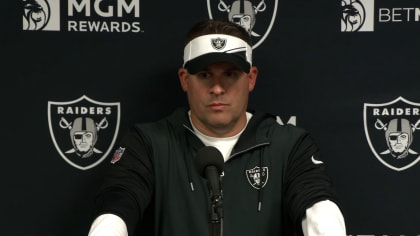 Head Coach Josh McDaniels addresses the media postgame, talks Raiders' Week  2 loss to the Buffalo Bills, Press Conference