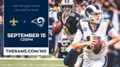 Notes from the NFC Championship Game matchup: Los Angeles Rams at New  Orleans Saints - Revenge of the Birds