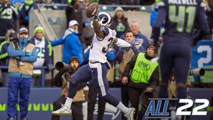 Watch: Raiders fan changes into Rams jersey after Todd Gurley TD