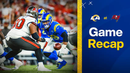 How the Rams beat the Raiders: Baker Mayfield comes off bench, leads  98-yard game-winning drive to stun Las Vegas - The Athletic