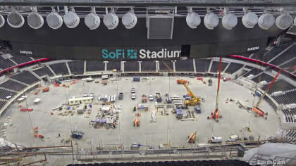 4K Time-Lapse of NFL's Largest Stadium - SoFi 