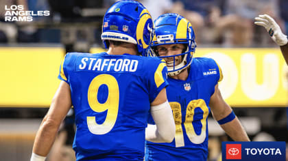 Safety (4) Jordan Fuller of the Los Angeles Rams warms up before playing  against the San Francisco 49ers in an NFL football game, Monday, Oct. 3,  2022, in Santa Clara, Calif. 49ers