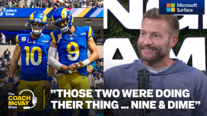 Sean McVay came away 'really pleased' with Rams' O-line in Week 1