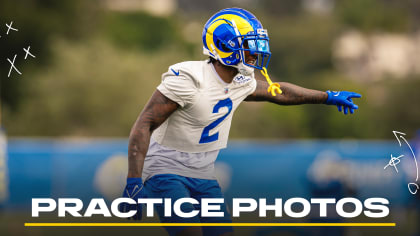 PRACTICE PHOTOS: Ernest Jones, Kyren Williams, Marquise Copeland & more  Rams players practicing with intensity at OTAs