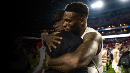 Watch: Van Jefferson shared an amazing moment with his dad after  Rams-Cardinals