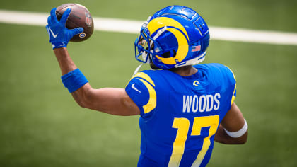 Los Angeles Rams wide receiver Robert Woods (2) during a NFL game against  the Tennessee Titans, Sunday, Nov. 7, 2021, in Inglewood, the Titans  defeate Stock Photo - Alamy