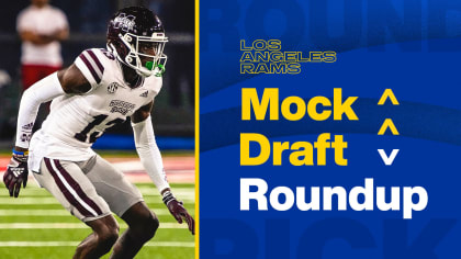 Los Angeles Rams 2023 NFL Mock Draft Roundup: Cornerback, safety and wide  receiver in focus in latest predictions