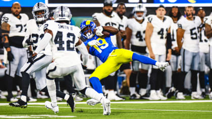 Rams Highlights From Preseason Week 2 vs. Raiders: Jake Hummel Pick Six,  Stetson Bennett TD & More 