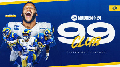 Los Angeles Rams - Four straight seasons in the 99 Club