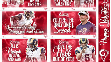 Los Angeles Rams Valentines Day