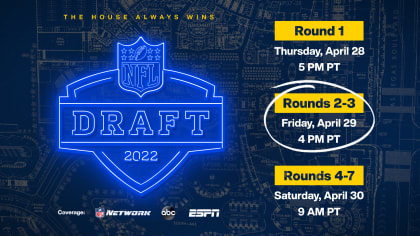 2022 NFL draft: How to watch, listen and stream Rounds 2 & 3