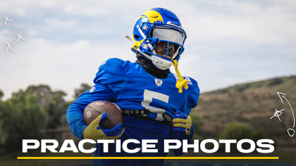 PRACTICE PHOTOS: Ernest Jones, Kyren Williams, Marquise Copeland & more  Rams players practicing with intensity at OTAs