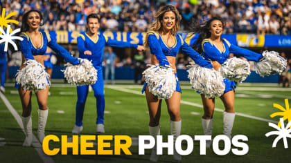 Los Angeles Rams Cheer Team Visits 11010 smB — Weingart Center