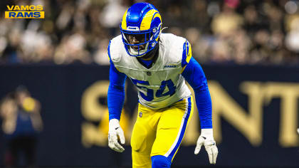 number 54 Los angeles rams releasing lb leonard Floyd vintage logo