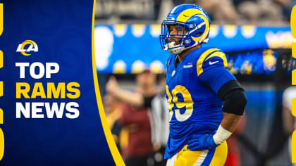 Los Angeles Rams offensive tackle Alaric Jackson (68) during a NFL  preseason game against the Las Vegas Raiders, Saturday, August 21, 2021, in  Inglewood, CA. The Raiders defeated the Rams 17-16. (jon