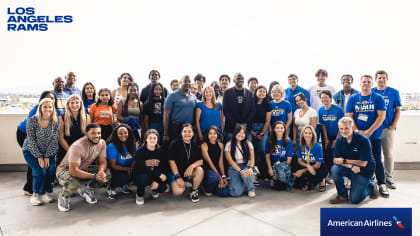 Los Angeles Rams Community  Rams host inaugural Girls' Flag Jamboree  presented by Bridgestone