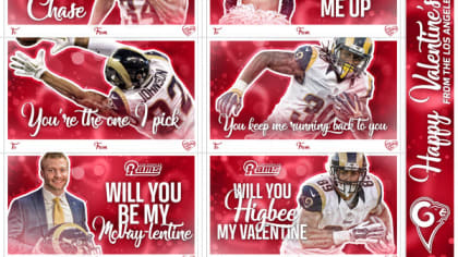 Rams Valentine's Day Cards