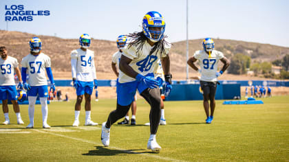 Los Angeles Rams linebacker Chris Garrett (48) during an NFL