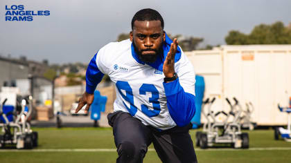 PRACTICE PHOTOS: Ernest Jones, Kyren Williams, Marquise Copeland & more  Rams players practicing with intensity at OTAs