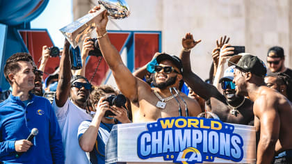 Rams Super Bowl parade: Best moments from the championship