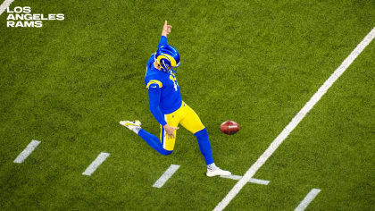 INGLEWOOD, CA - SEPTEMBER 18: Los Angeles Rams Punter Riley Dixon