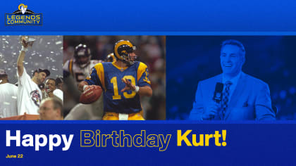 Happy birthday, Rams Legend & former quarterback Kurt Warner!