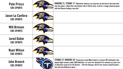 Pundit Picks: Ravens vs. Titans