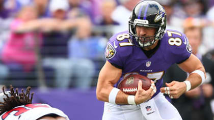 Baltimore Ravens agree in principle to sign tight end Dallas Clark