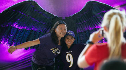 Ravens training camp practice at M&T Bank Stadium