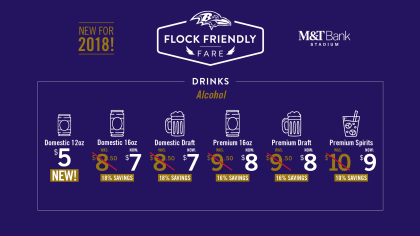 BALTIMORE: Ravens introduce Flock Friendly Fare