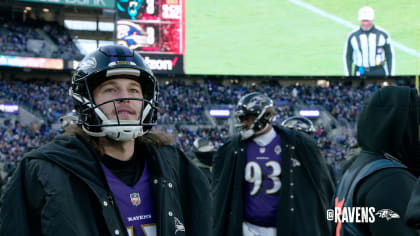 Baltimore Ravens punter Jordan Stout