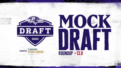 Mock Draft Roundup 3.0 Three Receivers Remain Hot Choice Choices for Ravens